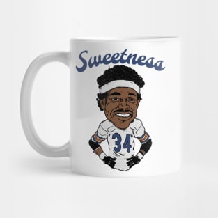 Walter Payton Chicago Caricature Mug